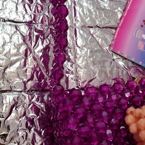 NWT 2021 Susan Alexandra New York Rose Garden Beaded Bag - Picture 12 of 13